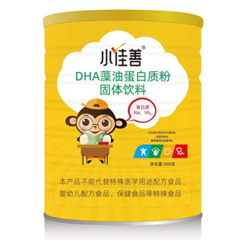 小佳善 DHA藻油蛋白质粉固